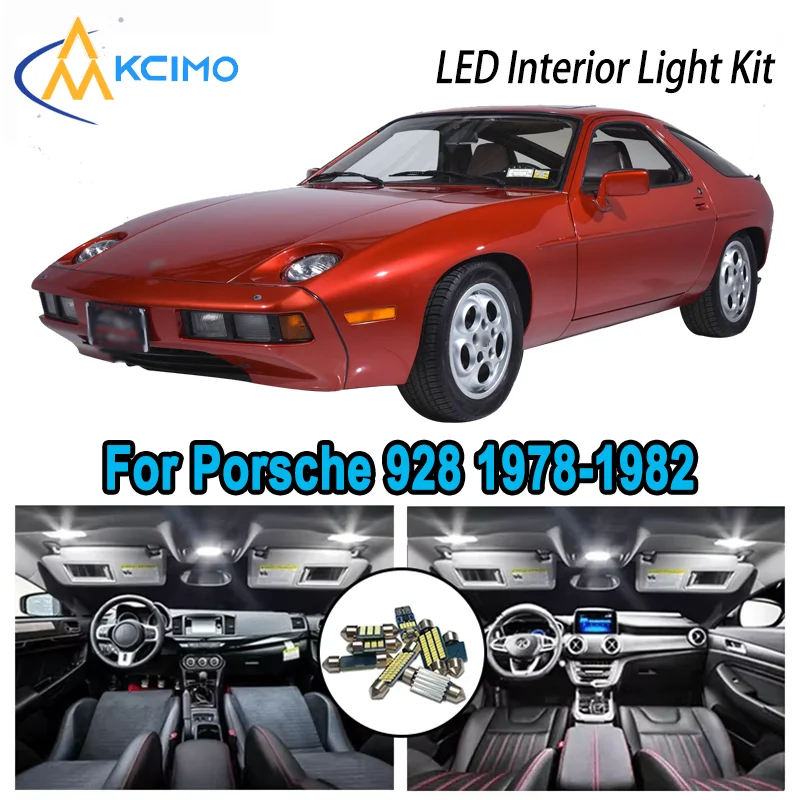 For Porsche 928 1978-1982 1979 1980 1981 1982 Premium Bright LED Interior Dome Map Trunk Light Kit Car Led Lamps Canbus No Error
For Porsche 928 1978-1982 1979 1980 1981 1982 Premium Bright LED Interior Dome Map Trunk Light Kit Car Led Lamps Canbus No Error