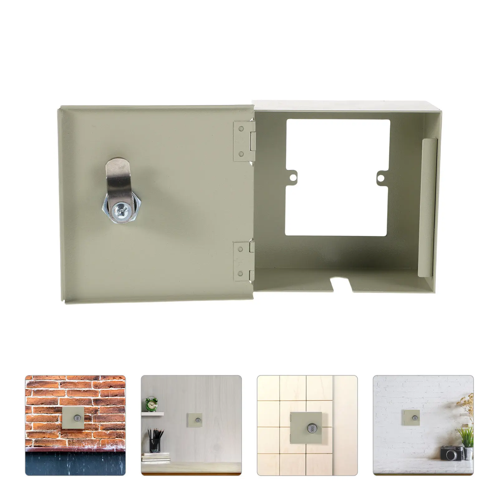 Металлический запираемый короб для розеток, уличная крышка для электрических розеток, поворотный кодовый замок, всепогодная защита для выключателей
Металлический запираемый короб для розеток, уличная крышка для электрических розеток, поворотный кодовый замок, всепогодная защита для выключателей