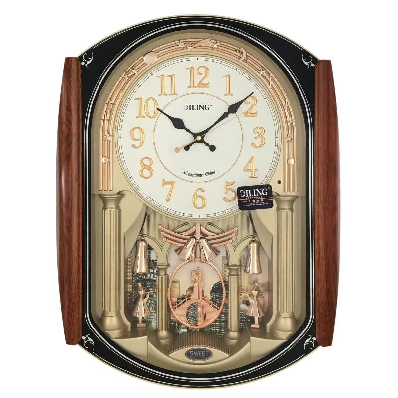 Wall clock, living room, high-end clock, high-end watch, wall hanging, light luxury, Shanghai Diling , wall clock
Wall clock, living room, high-end clock, high-end watch, wall hanging, light luxury, Shanghai Diling , wall clock