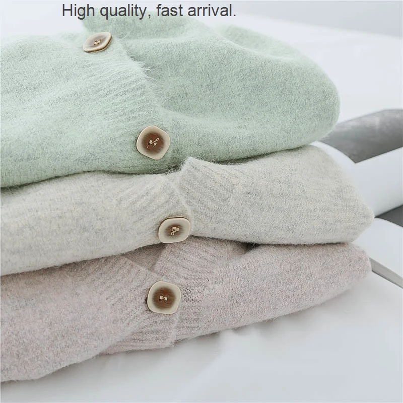 Retro Mint Island Large Sweater Cardigan Women's Spring New Loose Student Top Short Knitted Coat sweaters for women
Retro Mint Island Large Sweater Cardigan Women's Spring New Loose Student Top Short Knitted Coat sweaters for women