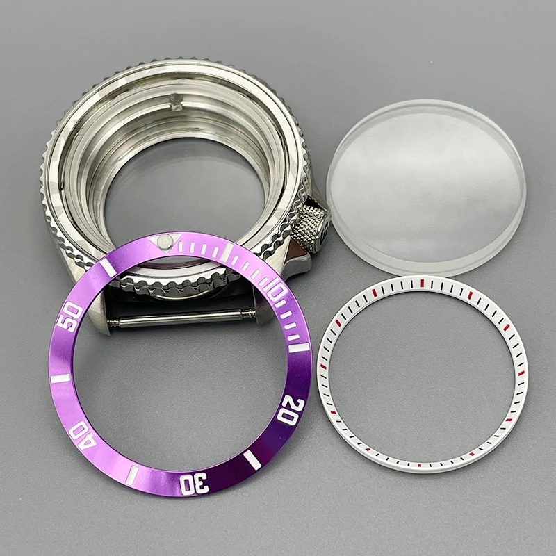 SKX007 Watch Case 42mm NH35 Case with Flat Double Sapphire Glass Curved Bezel Insert 28.5mm Dial For NH35 NH36 4R 6R 7S Movement
SKX007 Watch Case 42mm NH35 Case with Flat Double Sapphire Glass Curved Bezel Insert 28.5mm Dial For NH35 NH36 4R 6R 7S Movement