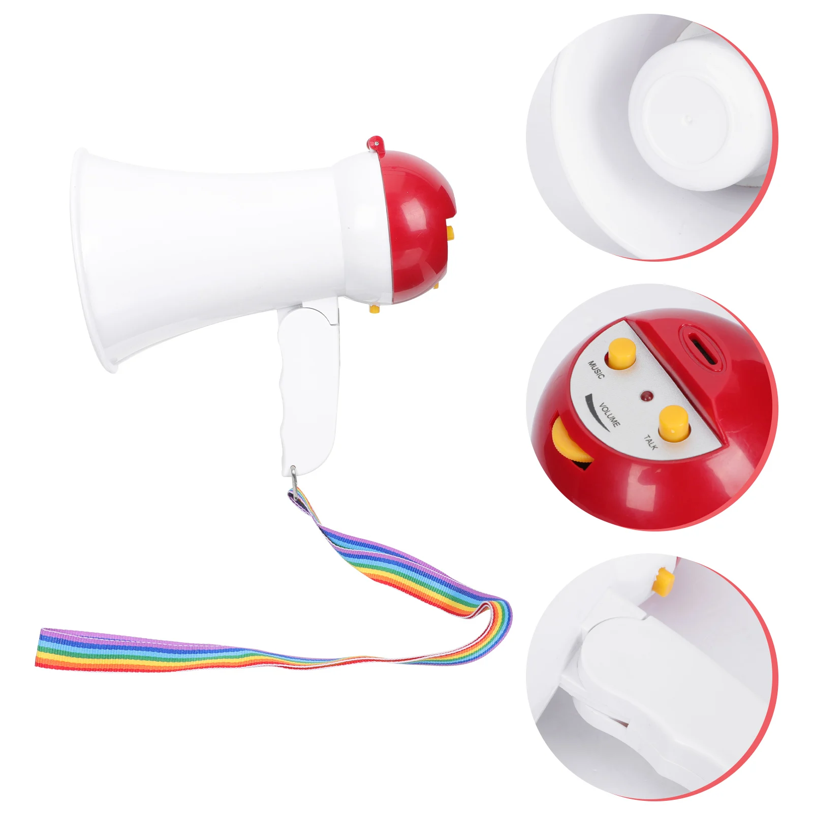 Mini Portable Handheld Electric Speaker Megaphone Kids ABS Plastic Loudspeakers Durable Sweet Sound Teaching Memorabilia
Mini Portable Handheld Electric Speaker Megaphone Kids ABS Plastic Loudspeakers Durable Sweet Sound Teaching Memorabilia