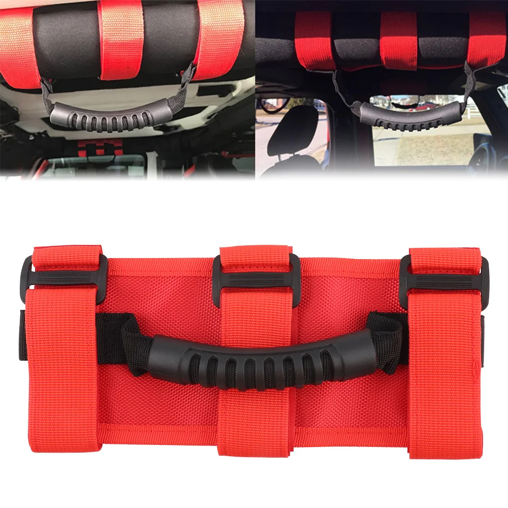 UTV Roll Bar Grab Handles For Can-Am Maverick X3 Heavy Duty Nylon Hand Grips 1.5"-2" UTV Roll Cage Black Red Hand Holder
UTV Roll Bar Grab Handles For Can-Am Maverick X3 Heavy Duty Nylon Hand Grips 1.5"-2" UTV Roll Cage Black Red Hand Holder