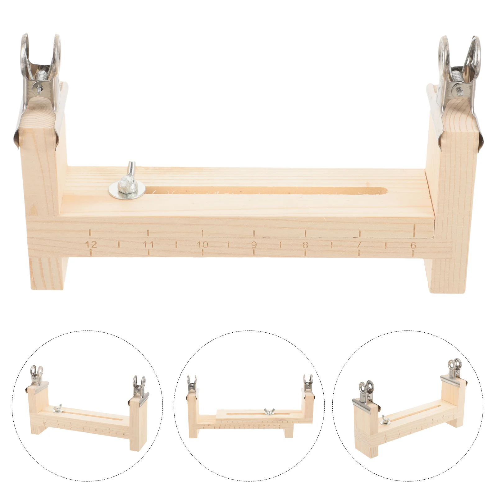 Hand Braided Rope Artifact Tool Holder Wire Fixed Pad Rack Braider Braiding Solid Wood Weaving DIY Craft Kit Lanyards Brackets
Hand Braided Rope Artifact Tool Holder Wire Fixed Pad Rack Braider Braiding Solid Wood Weaving DIY Craft Kit Lanyards Brackets
