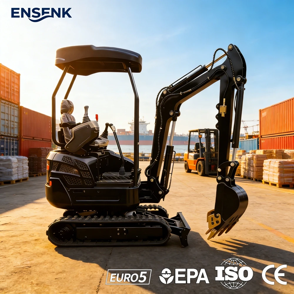 Mini Excavator 0.8Ton 1.2Ton Diesel Engine Construction 1.5Ton 1.8Ton Multifunctional Digger Europe EPA Euro 5 Factory Direct S
Mini Excavator 0.8Ton 1.2Ton Diesel Engine Construction 1.5Ton 1.8Ton Multifunctional Digger Europe EPA Euro 5 Factory Direct S