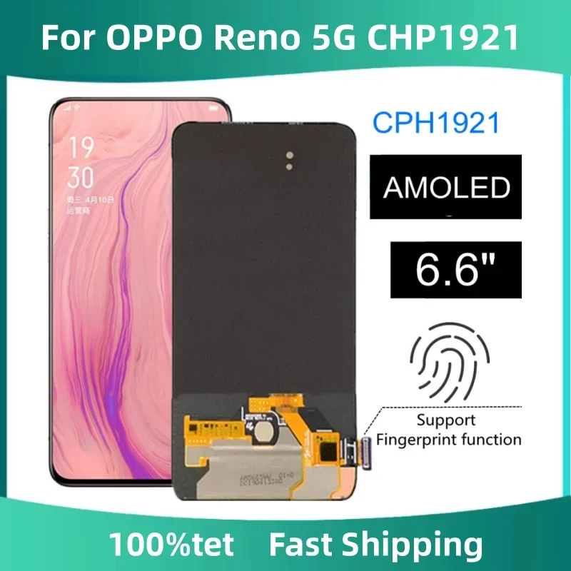 6.6" AMOLED For OPPO Reno 5G CHP1921 LCD Display Touch Screen Assembly Replacement
6.6" AMOLED For OPPO Reno 5G CHP1921 LCD Display Touch Screen Assembly Replacement