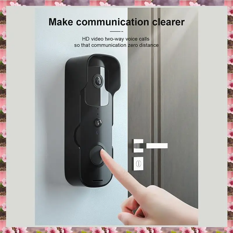 2025 Smart Wifi Video Doorbell By Tuya, 1080P FHD, Waterproof, Night Vision Camera, Visual Intercom, US Plug For Safer Homes,Sma
2025 Smart Wifi Video Doorbell By Tuya, 1080P FHD, Waterproof, Night Vision Camera, Visual Intercom, US Plug For Safer Homes,Sma