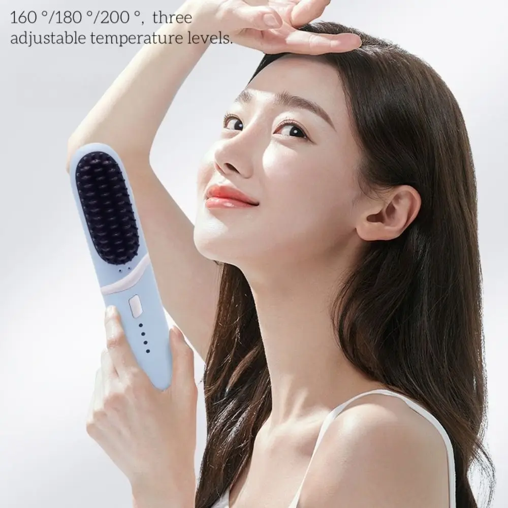 Negative Ion Heating Straightening Comb Long Lasting Straight Roll Dual-Purpose Charging Straight Hair Comb Portable Wireless
Negative Ion Heating Straightening Comb Long Lasting Straight Roll Dual-Purpose Charging Straight Hair Comb Portable Wireless