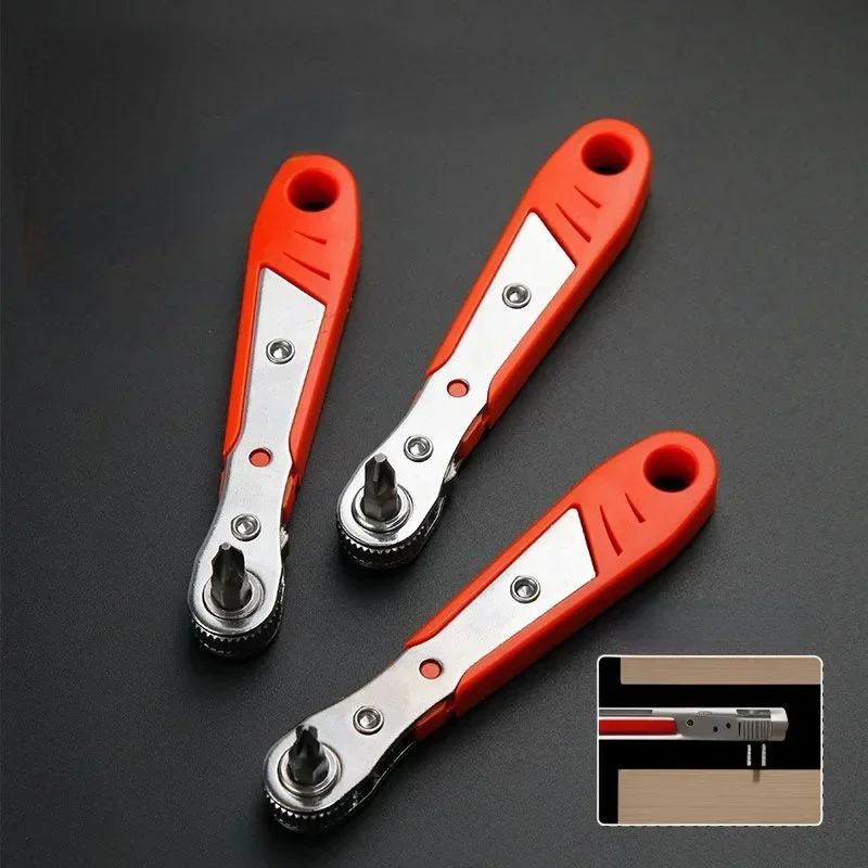 1pc Hexagon Ratchet Spanner Mini Quick Release Socket Tool Repair Wrench Screwdriver Forward Reverse Ratchet Spnner Tools
1pc Hexagon Ratchet Spanner Mini Quick Release Socket Tool Repair Wrench Screwdriver Forward Reverse Ratchet Spnner Tools