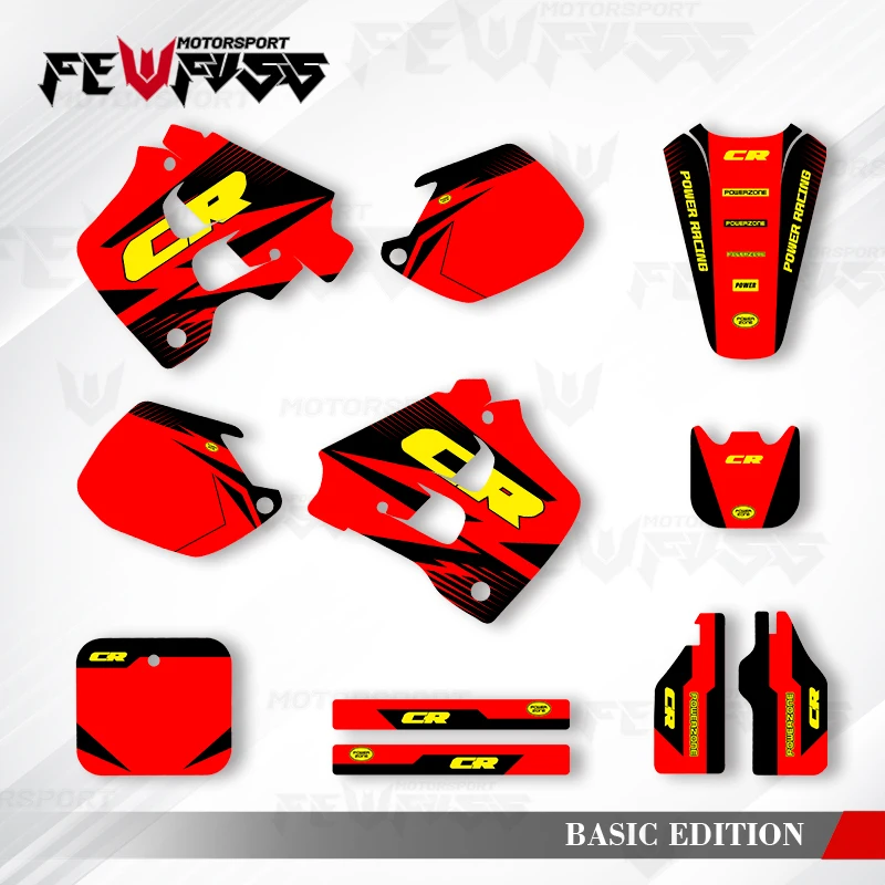 Графические наклейки Fewfuss, наклейки для мотоцикла на заказ для HONDA 1991, 1992, CR125 CRF250 002
Графические наклейки Fewfuss, наклейки для мотоцикла на заказ для HONDA 1991, 1992, CR125 CRF250 002