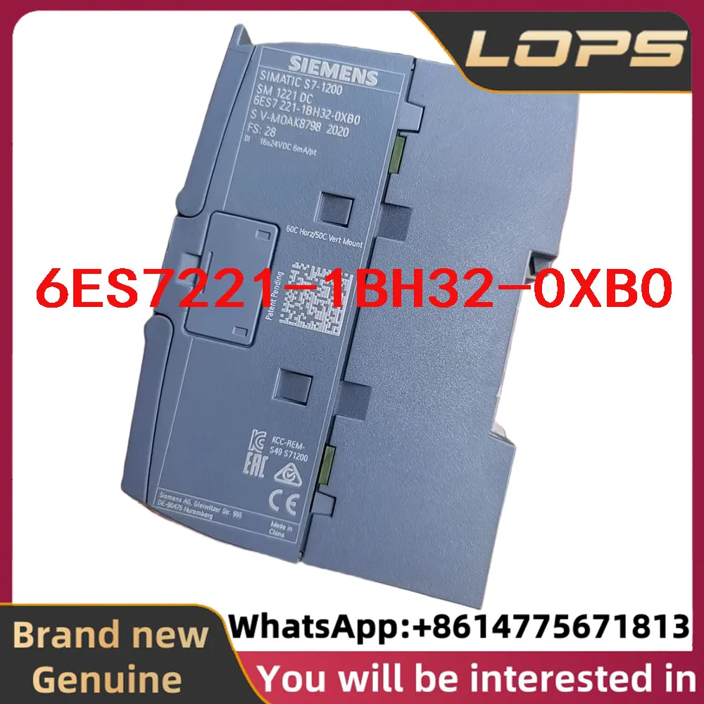 6ES7221-1BH32-0XB0 New original Digital input module, large quantity in stock, welcome to consult
6ES7221-1BH32-0XB0 New original Digital input module, large quantity in stock, welcome to consult