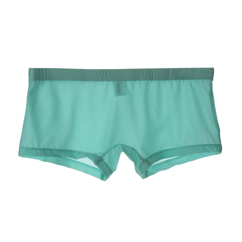 Men's ice silk underwear without pockets, transparent boxers, thin low waist breathable men's youth boxers 405
Men's ice silk underwear without pockets, transparent boxers, thin low waist breathable men's youth boxers 405