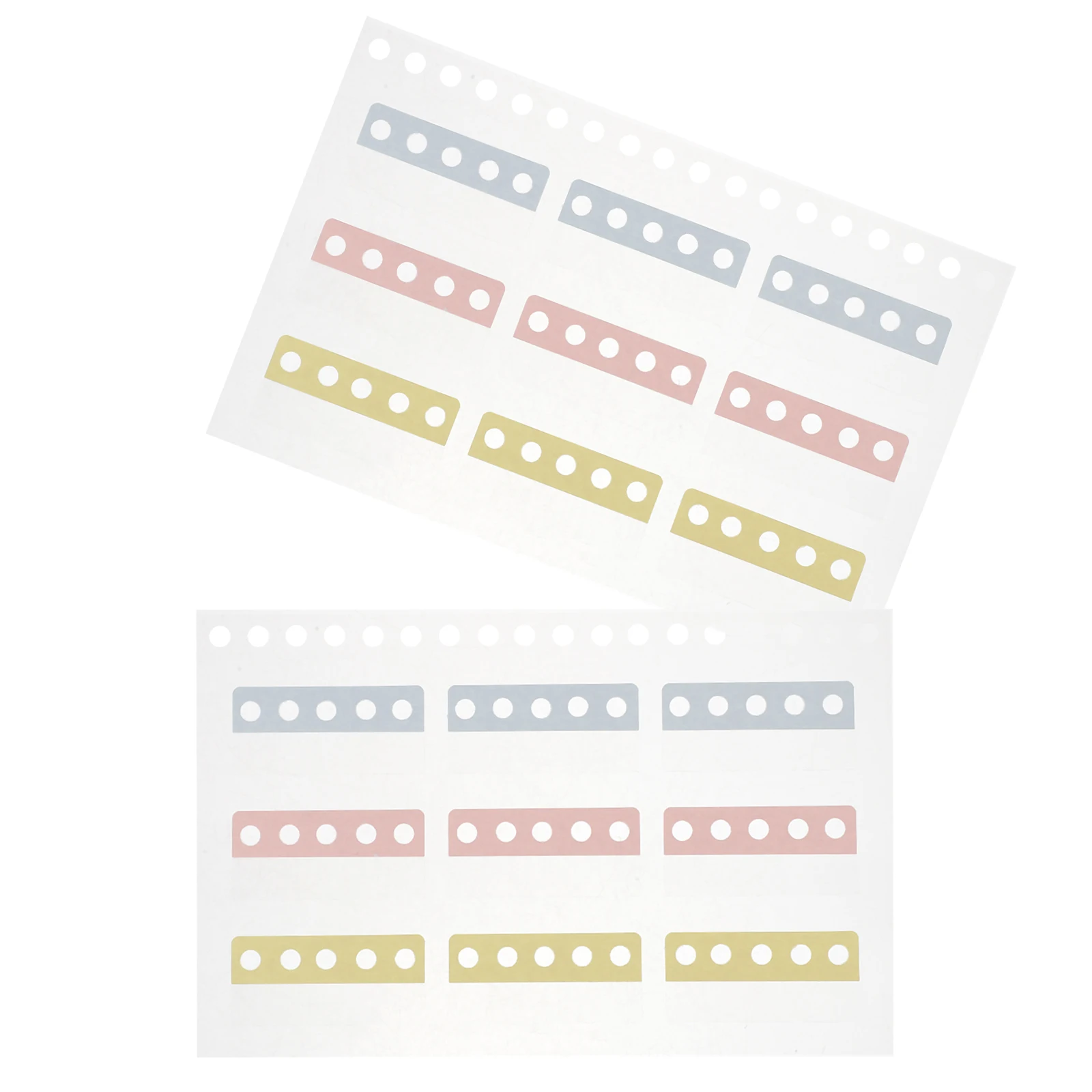 2 Sheets Self Adhesive Index Tabs Sticky Book Divider Tabs For Notebooks Folders File Organization Writable Pp Label Stickers 
2 Sheets Self Adhesive Index Tabs Sticky Book Divider Tabs For Notebooks Folders File Organization Writable Pp Label Stickers