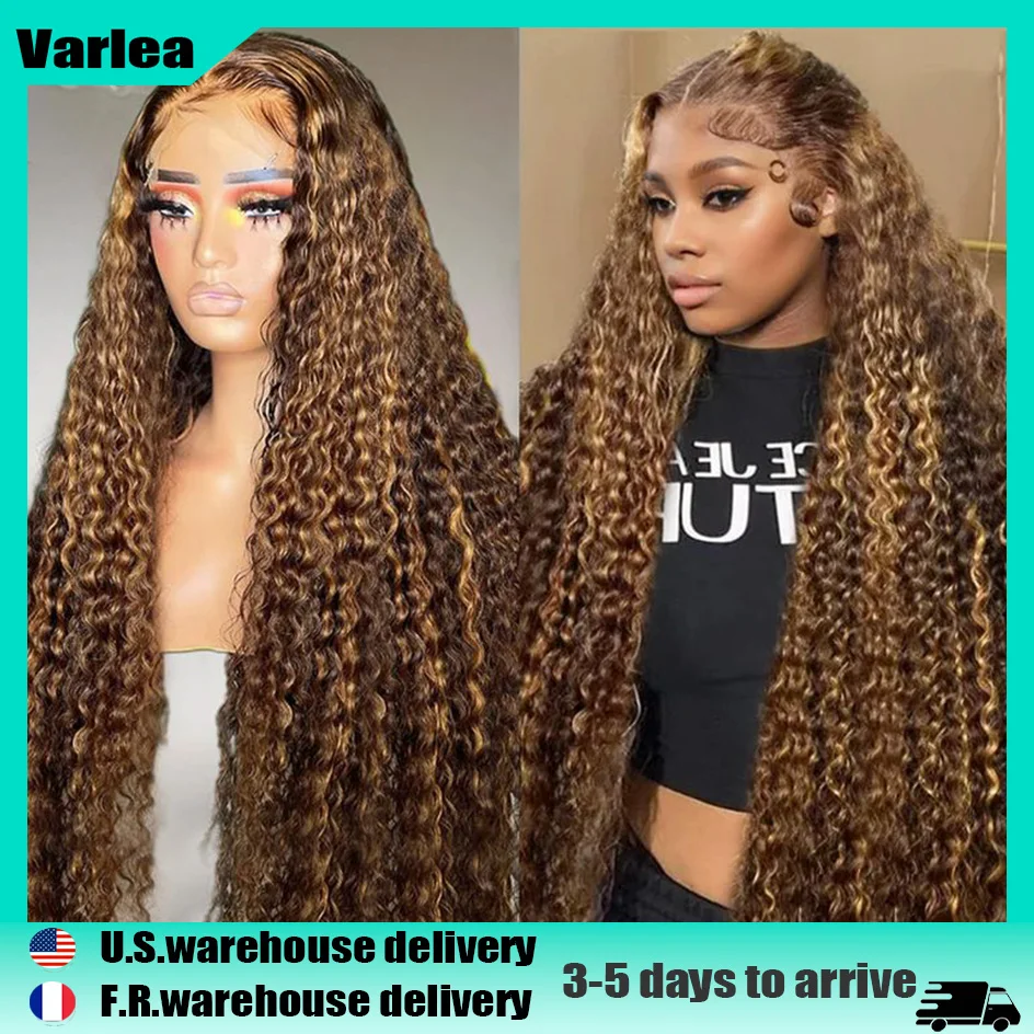 Varlea 13x4 Hd Lace Frontal Water Wave Lace Front Wig Deep Wave Curly Wigs Colored Highlight 13x6 Lace Frontal Wig Human Hair
Varlea 13x4 Hd Lace Frontal Water Wave Lace Front Wig Deep Wave Curly Wigs Colored Highlight 13x6 Lace Frontal Wig Human Hair