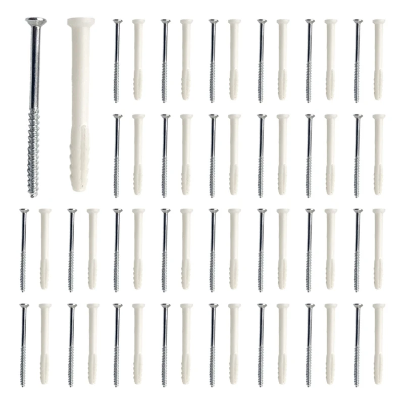 ABMR-100Pcs Пластиковая расширительная трубка с винтами, крепежные детали для настенной заглушки, простой длинный клеевой заглушка, расширительный болт
ABMR-100Pcs Пластиковая расширительная трубка с винтами, крепежные детали для настенной заглушки, простой длинный клеевой заглушка, расширительный болт