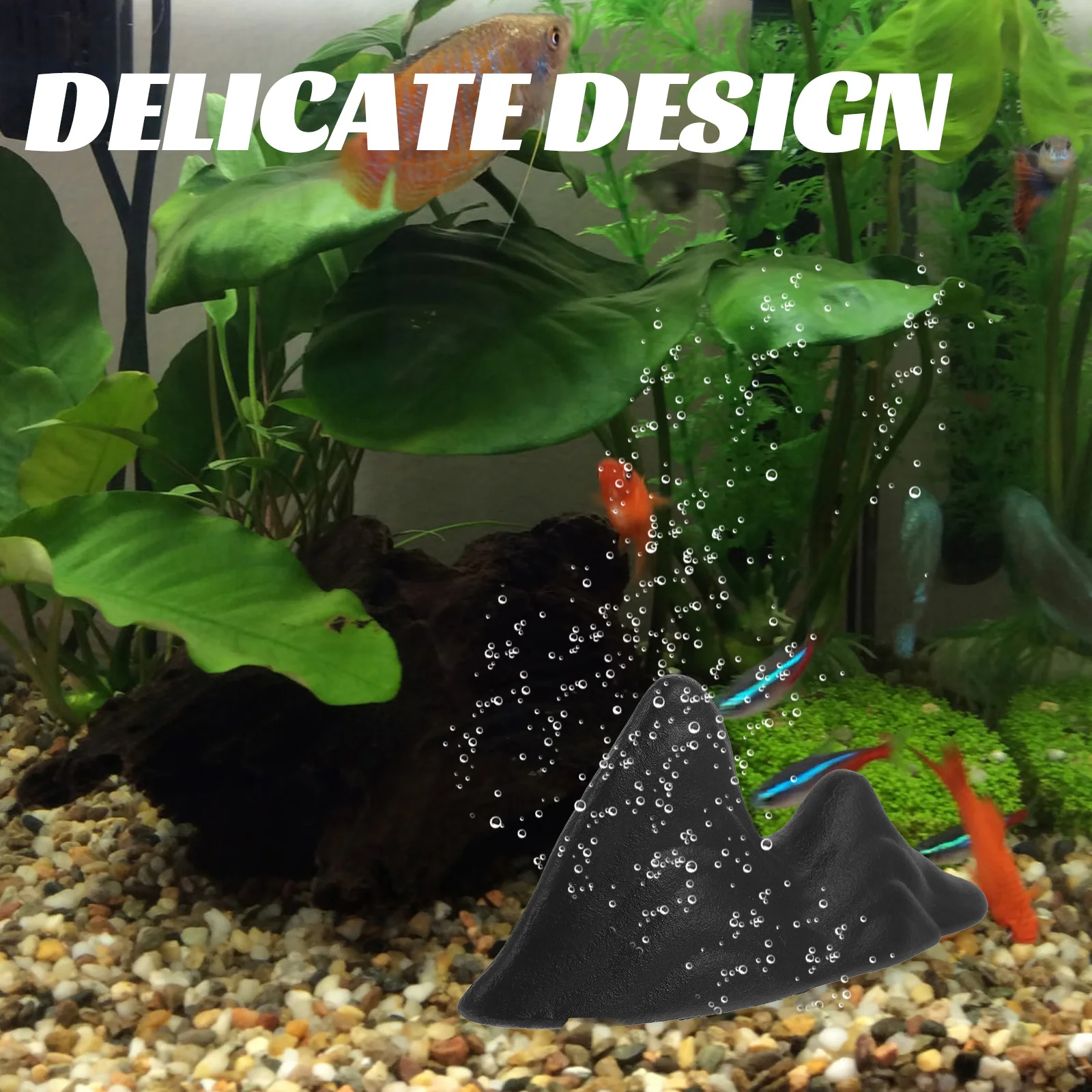 1Pcs Ceramic Fish Tank Rockery Decoration Black Creative Aquarium Ornament Realistic Habitat Adornment Ceramic Rockery Ornament
1Pcs Ceramic Fish Tank Rockery Decoration Black Creative Aquarium Ornament Realistic Habitat Adornment Ceramic Rockery Ornament