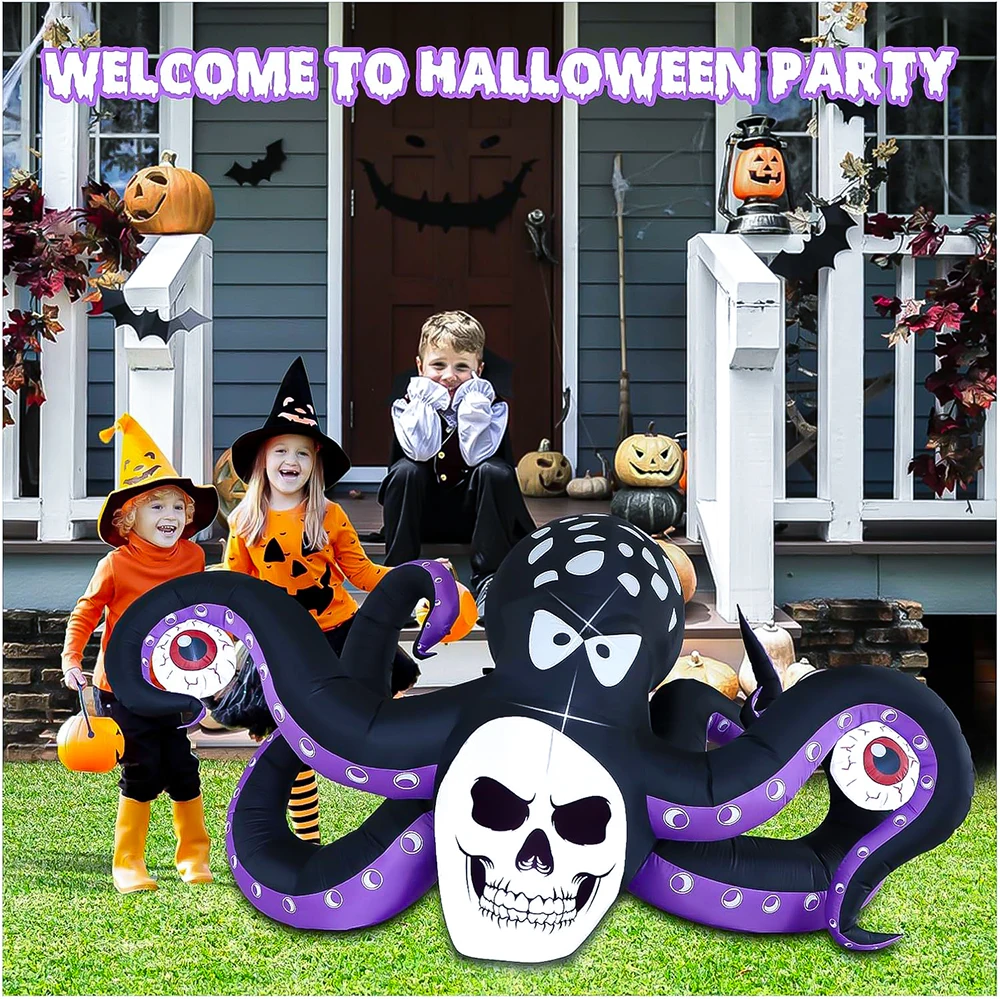 7,5 футов Хэллоуин Череп Кракен Надувное Украшение Хэллоуин Подарок Игрушка Домашний Открытый Декор Хэллоуин Украшения Игрушка
7,5 футов Хэллоуин Череп Кракен Надувное Украшение Хэллоуин Подарок Игрушка Домашний Открытый Декор Хэллоуин Украшения Игрушка