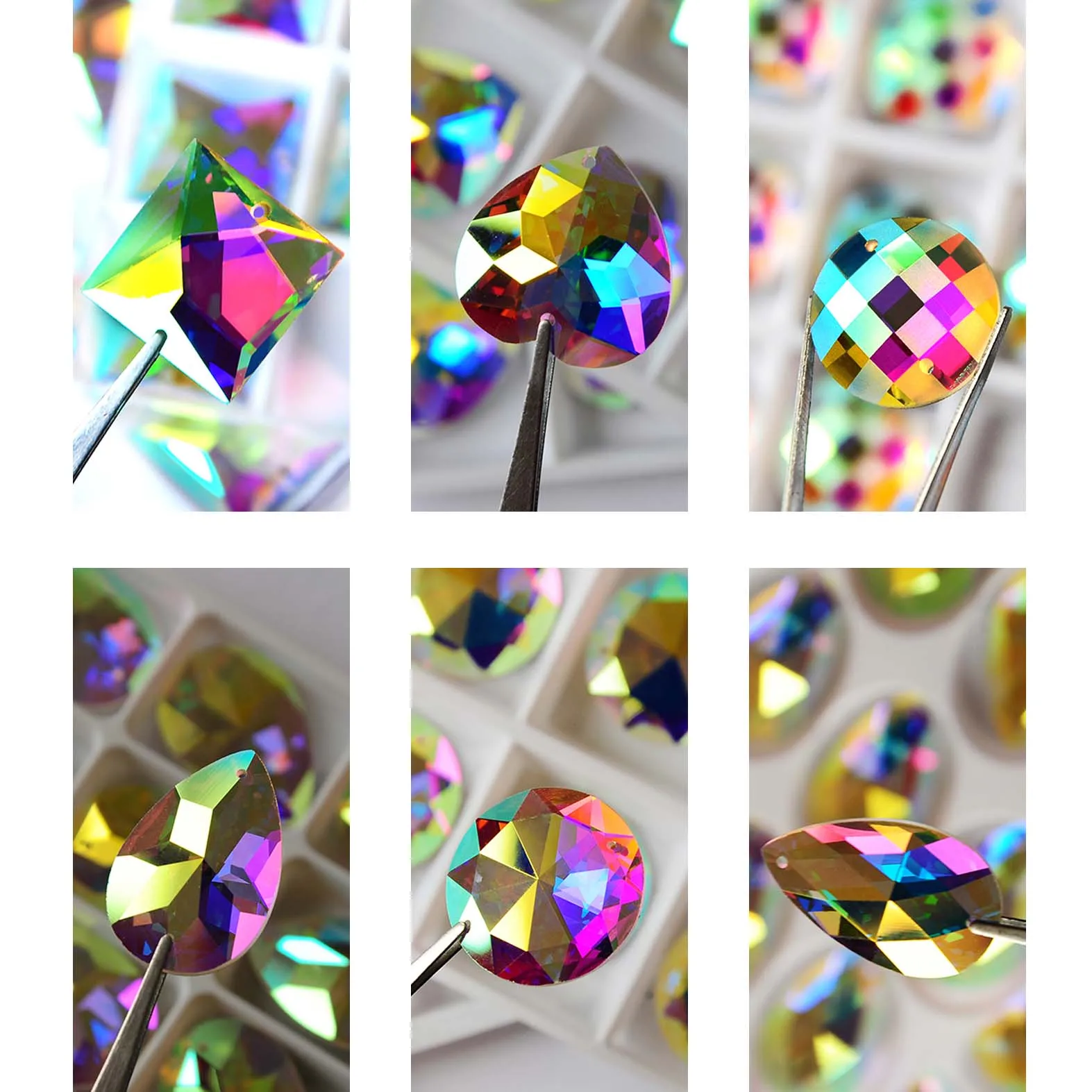 Стразы HISwaro Sewing Strass Crystal AB, пришивные, зеркальные, с плоским дном, круглые, в форме сердца, для декора одежды и украшений
Стразы HISwaro Sewing Strass Crystal AB, пришивные, зеркальные, с плоским дном, круглые, в форме сердца, для декора одежды и украшений