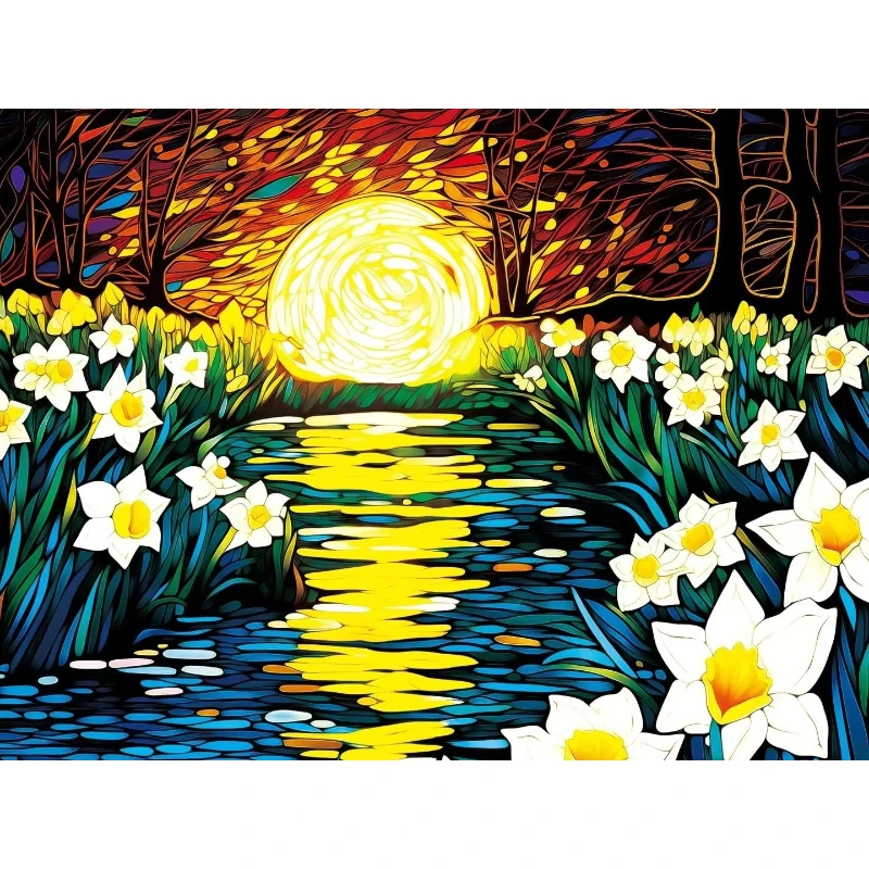 Moonlight Night Flowers 500/1000/1200/2000PCS Art Jigsaw Puzzles Brain Training Challenging Educational Toys for Adults
Moonlight Night Flowers 500/1000/1200/2000PCS Art Jigsaw Puzzles Brain Training Challenging Educational Toys for Adults