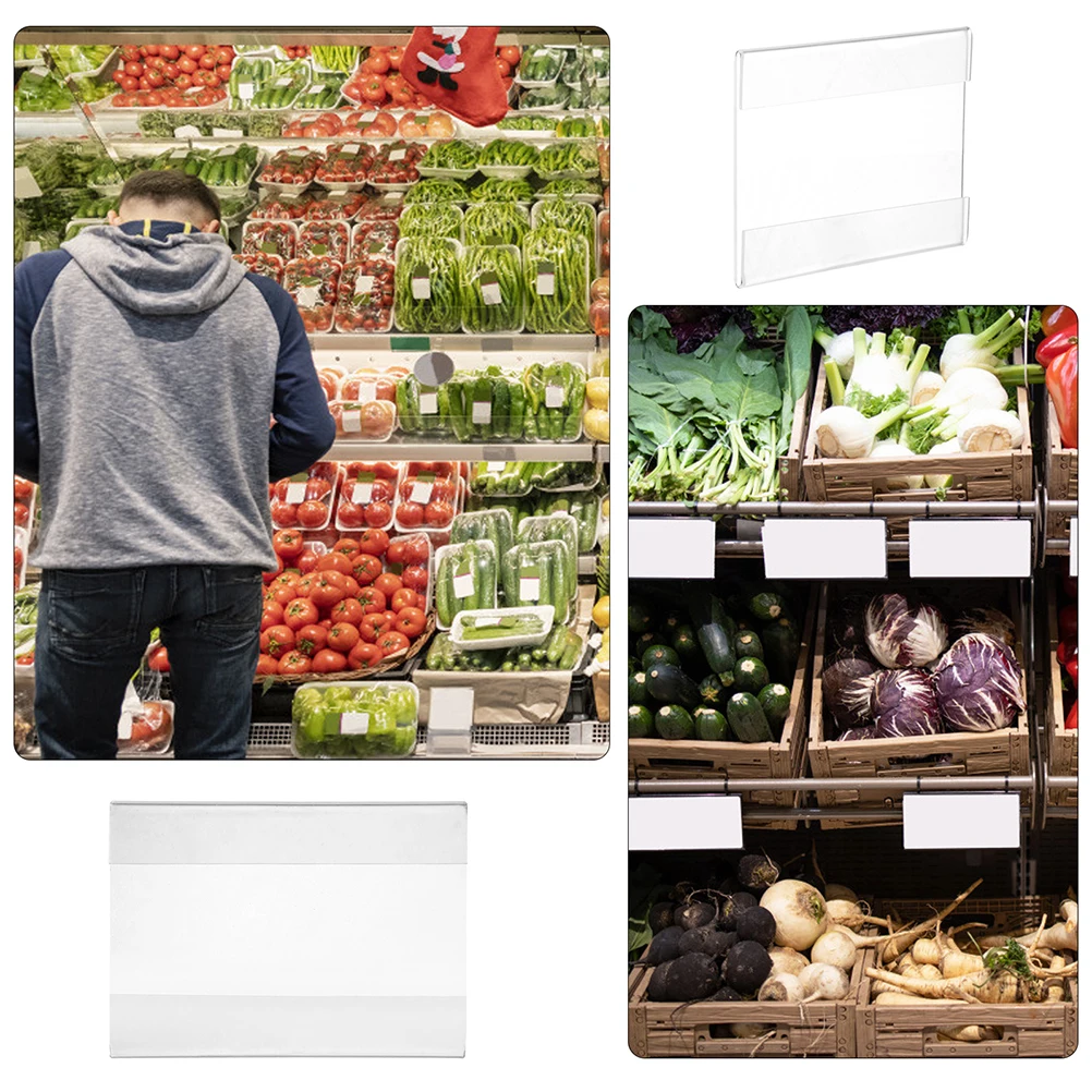 Acrylic Sign Price Tag Display Holder Desktop Menu Storage Rack Stand Versatile Label Clear
Acrylic Sign Price Tag Display Holder Desktop Menu Storage Rack Stand Versatile Label Clear