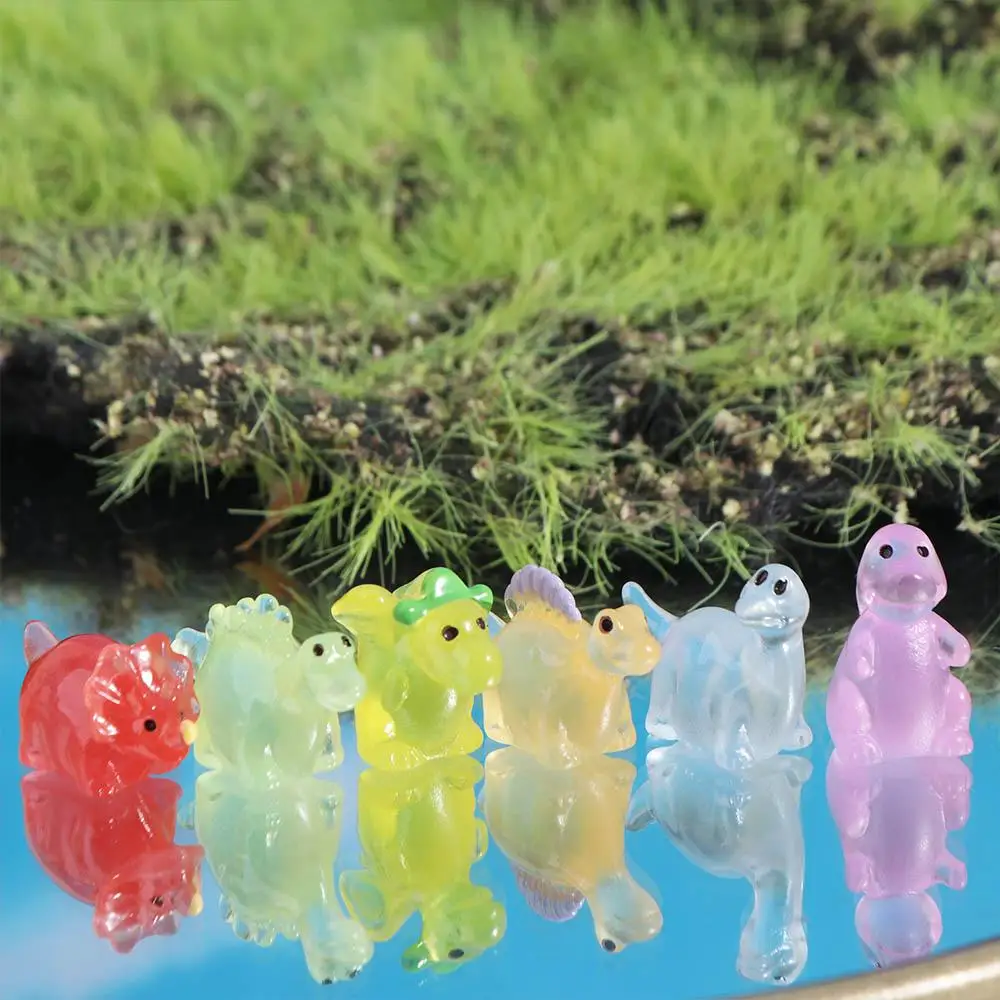 Cartoon Noctilucent Dinosaur Figurines Resin Crafts Handmade Mini Dinosaur Ornaments Delicate DIY Micro Landscape Decoration
Cartoon Noctilucent Dinosaur Figurines Resin Crafts Handmade Mini Dinosaur Ornaments Delicate DIY Micro Landscape Decoration