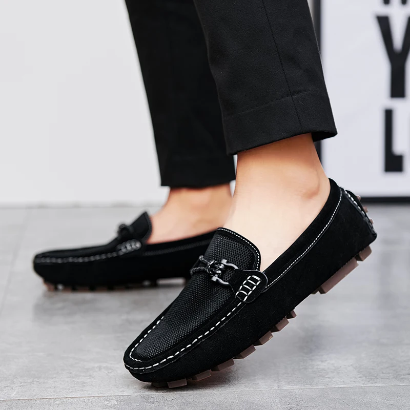 Men Leather Shoes Luxury Designer Brand Fashion Sneakers Flats Slip on Lightweight Soft Mens Shoes Moccasin Brown Black Loafers
Men Leather Shoes Luxury Designer Brand Fashion Sneakers Flats Slip on Lightweight Soft Mens Shoes Moccasin Brown Black Loafers