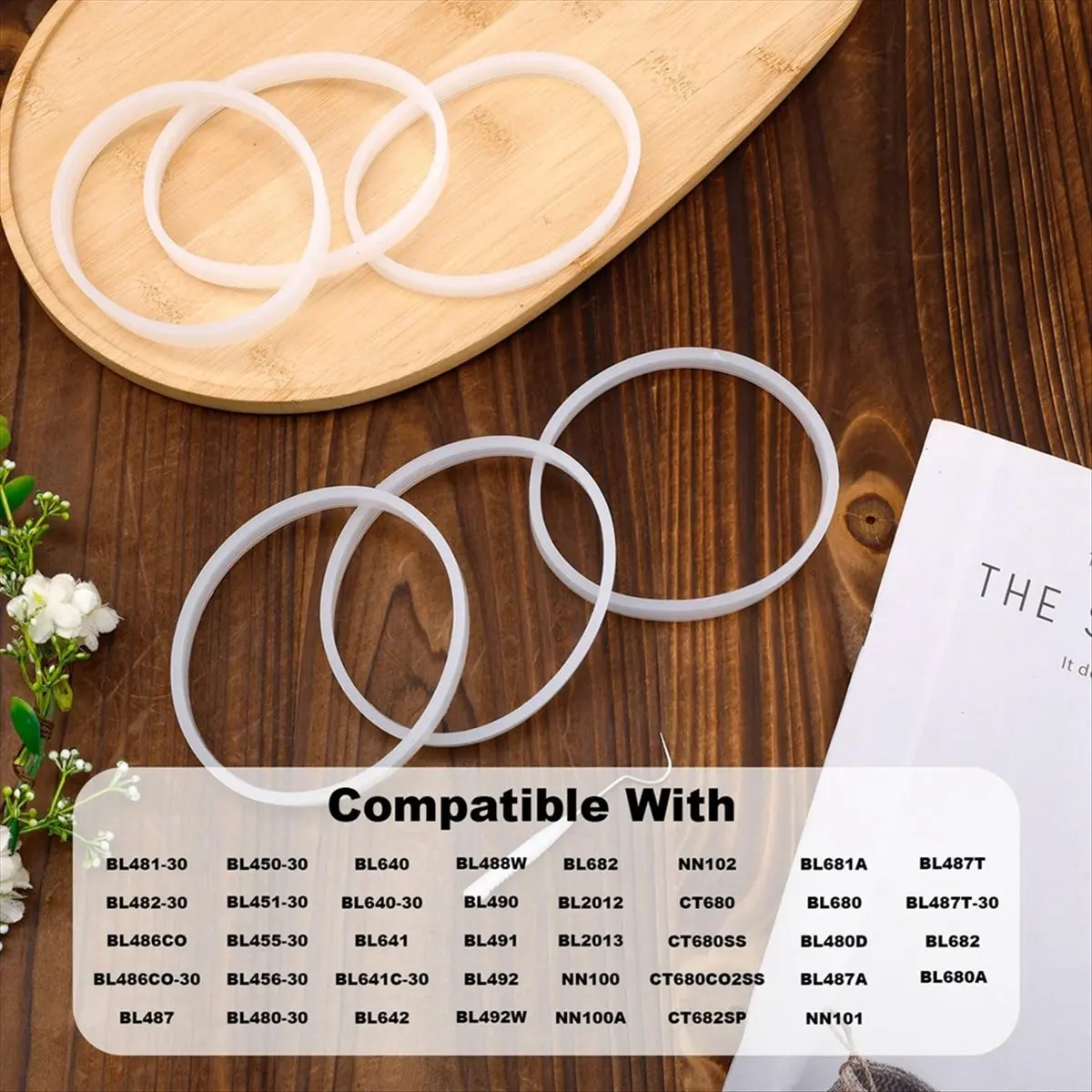 *ESTR 6pcs Sealing Ring Gaskets for Ninja Auto-IQ Pro Extracto BL456-30 BL480 BL681A BL682 BL640
*ESTR 6pcs Sealing Ring Gaskets for Ninja Auto-IQ Pro Extracto BL456-30 BL480 BL681A BL682 BL640
