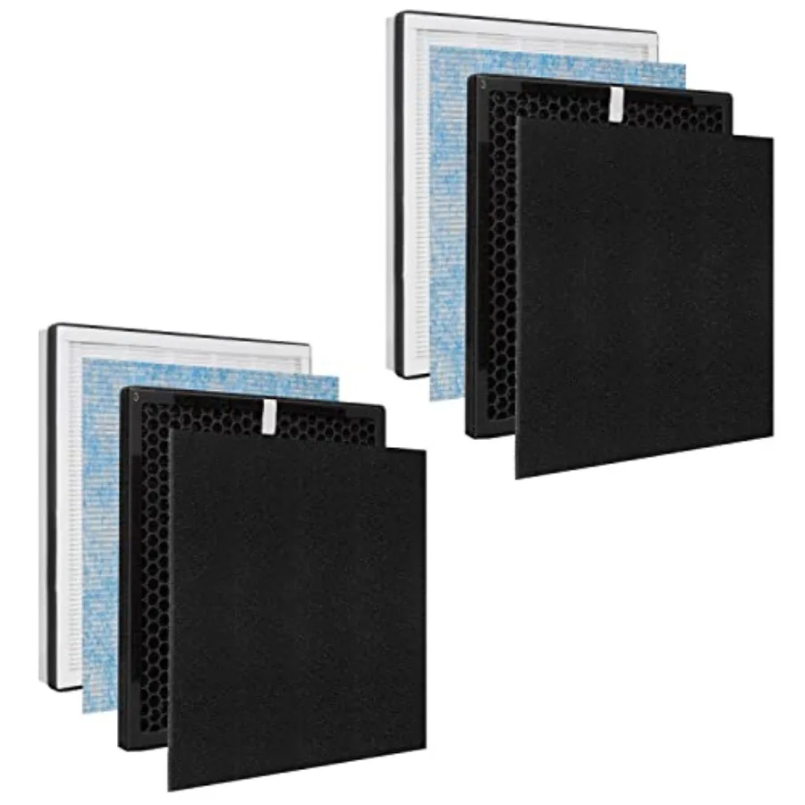 Replacement Filter, Compatible with RENPHO Air Purifier RP-AP001, RP-AP001S, RP-AP002
Replacement Filter, Compatible with RENPHO Air Purifier RP-AP001, RP-AP001S, RP-AP002