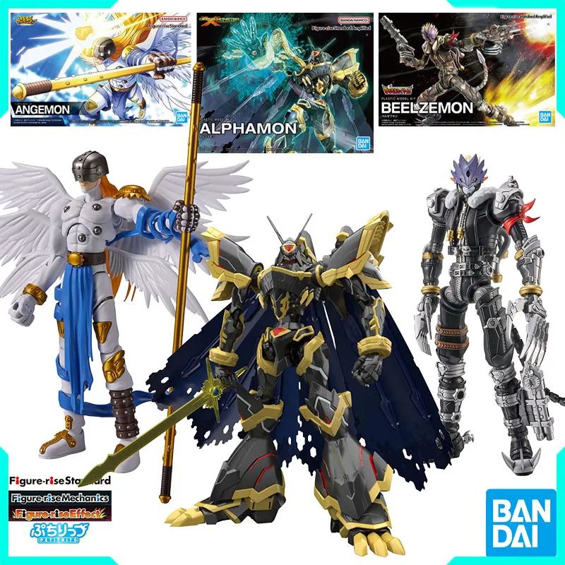 Bandai Original Digimon Figure-rise Standard Series BEELZEMON/ALPHAMON/ANGEMON Anime Action Figure Assembly Model Toys
Bandai Original Digimon Figure-rise Standard Series BEELZEMON/ALPHAMON/ANGEMON Anime Action Figure Assembly Model Toys
