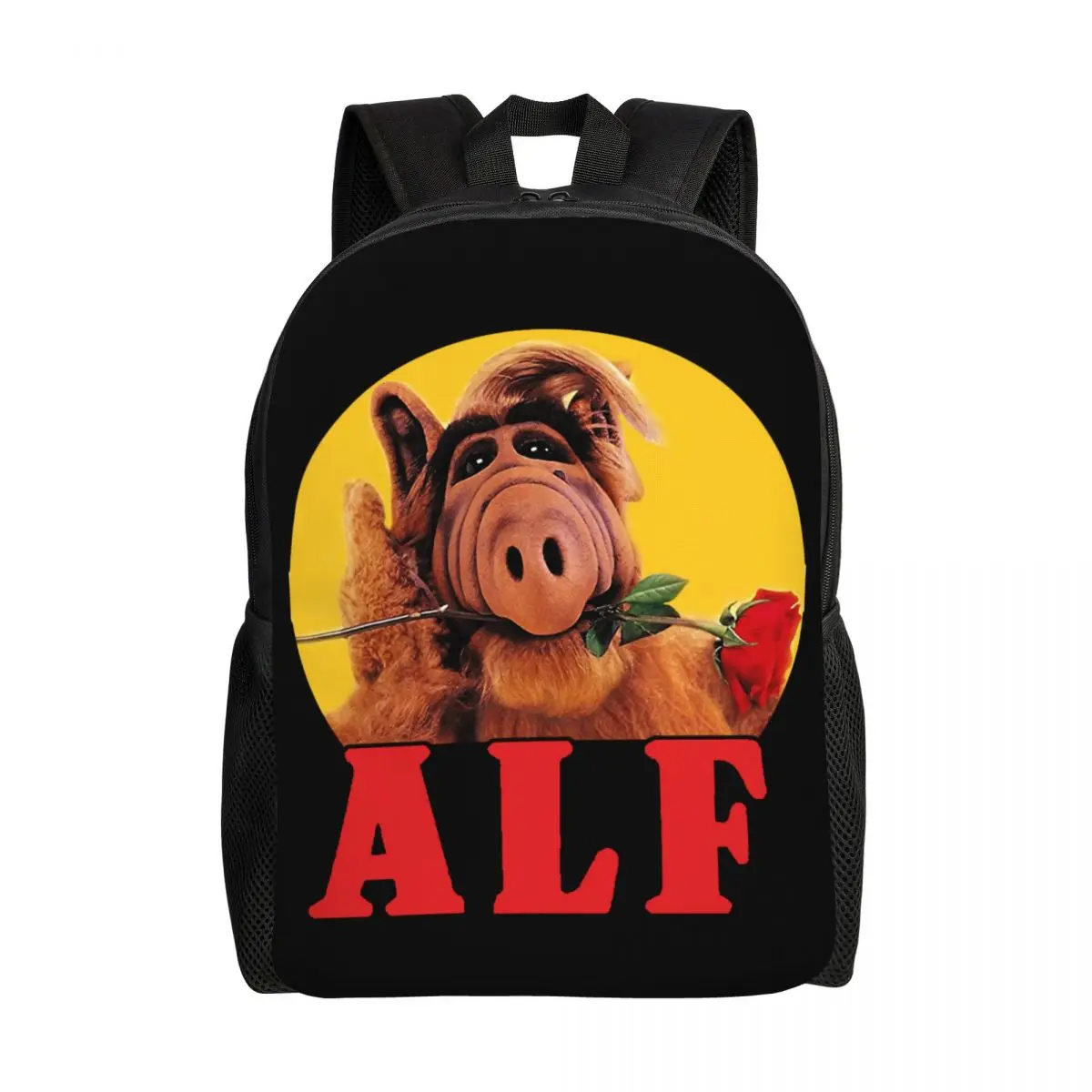 Funny Alf Laptop Backpack Men Women Fashion Bookbag for School College Student Gordon Shumway Bag
Funny Alf Laptop Backpack Men Women Fashion Bookbag for School College Student Gordon Shumway Bag