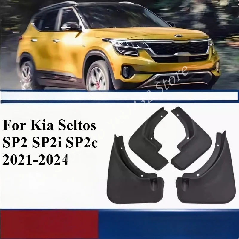 For Kia Seltos SP2 SP2i SP2c 2021-2024 Mud Flaps Splash Guards MudFlaps Front Rear Fender Mudguards Car Accessories
For Kia Seltos SP2 SP2i SP2c 2021-2024 Mud Flaps Splash Guards MudFlaps Front Rear Fender Mudguards Car Accessories