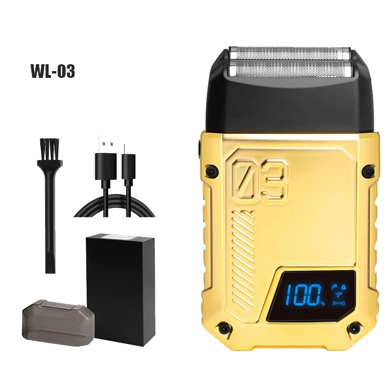 WAIKIL New Professional Men's Reciprocating Razor Bald Head Whitening Machine USB Charging Digital Display Waterproof Scraper
WAIKIL New Professional Men's Reciprocating Razor Bald Head Whitening Machine USB Charging Digital Display Waterproof Scraper