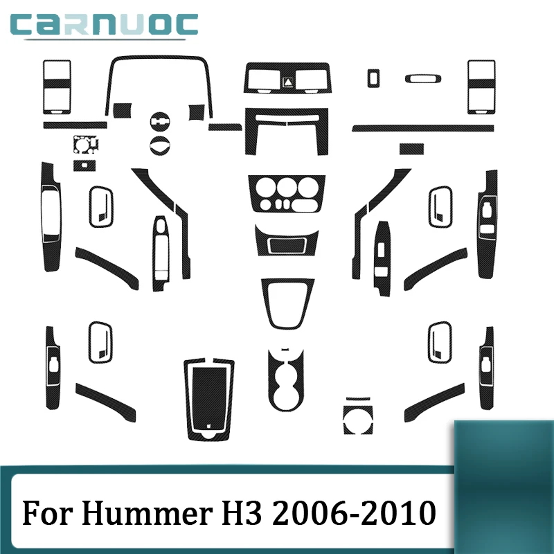Decorative Interior Parts Carbon Fiber Black Stickers Car Accessories For Hummer H3 2006 2007 2008 2009 2010
Decorative Interior Parts Carbon Fiber Black Stickers Car Accessories For Hummer H3 2006 2007 2008 2009 2010
