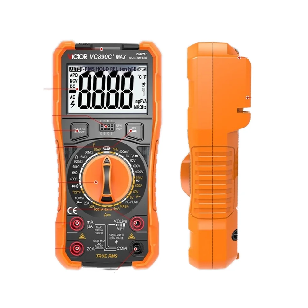 Shengli 890C D High Precision Digital Multimeter LCD Factory Direct Anti-Burn Special Intelligent Universal Meter for
Shengli 890C D High Precision Digital Multimeter LCD Factory Direct Anti-Burn Special Intelligent Universal Meter for