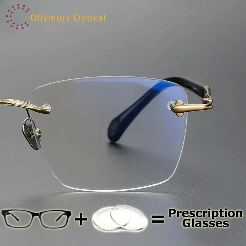 XUKAFashion Deign High End Rimless Glasses Gentlemen Prescription Glasses Frameless Progressive Photochromic Anti Blue Ray
XUKAFashion Deign High End Rimless Glasses Gentlemen Prescription Glasses Frameless Progressive Photochromic Anti Blue Ray