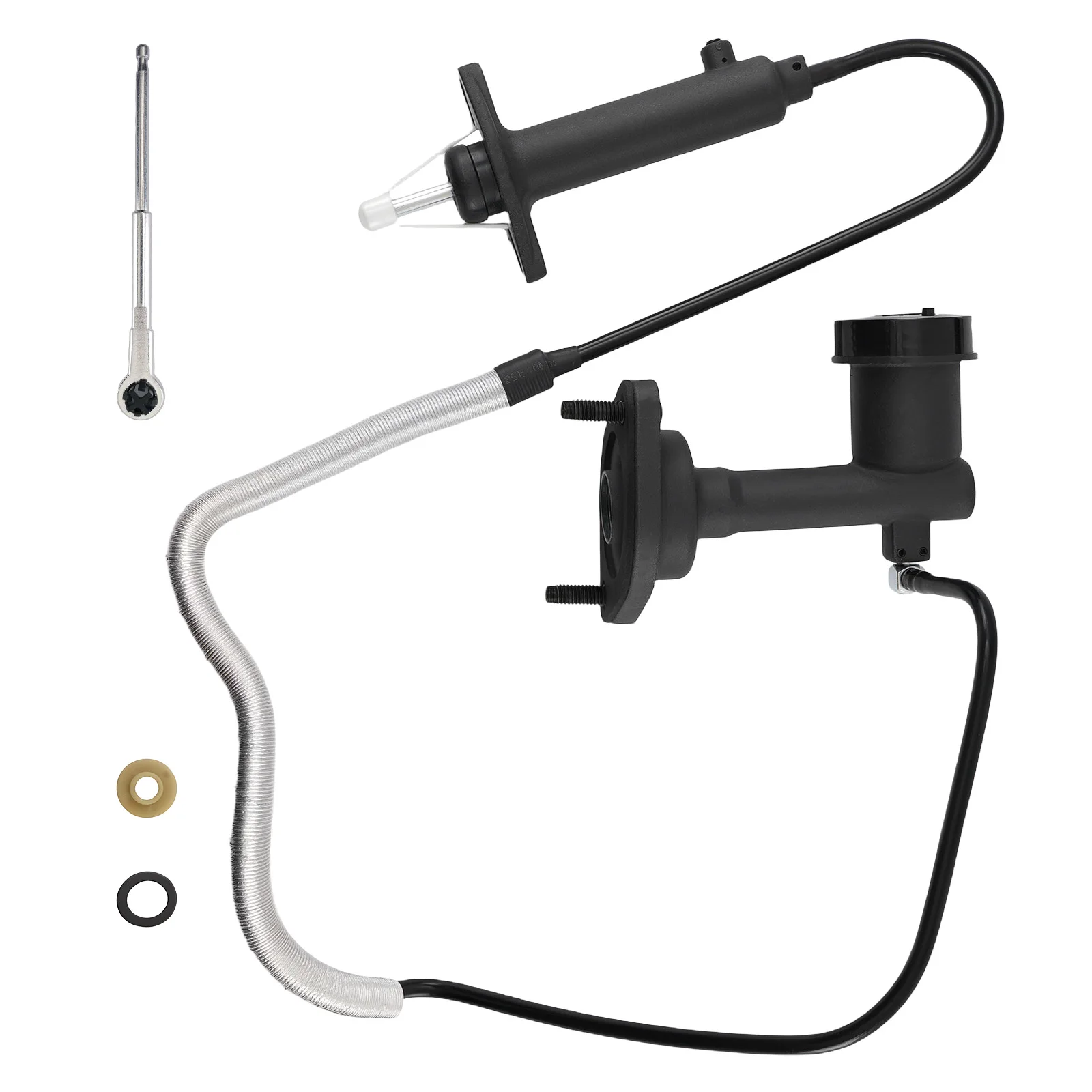 Clutch Master Slave Cylinder Set For Jeep Wrangler 2.5l 4.0l 97-02 52107652AB
Clutch Master Slave Cylinder Set For Jeep Wrangler 2.5l 4.0l 97-02 52107652AB