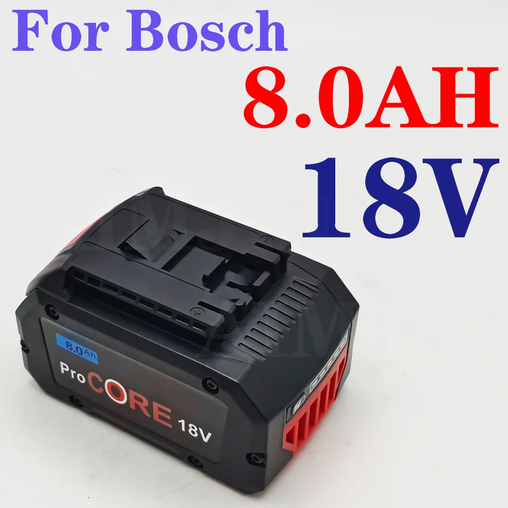 for BOSCH BAT609 BAT618 with BMS 21700 Model Power Tool Battery ProCORE 18V Li-ion 8AH Professional Battery Replacement
for BOSCH BAT609 BAT618 with BMS 21700 Model Power Tool Battery ProCORE 18V Li-ion 8AH Professional Battery Replacement