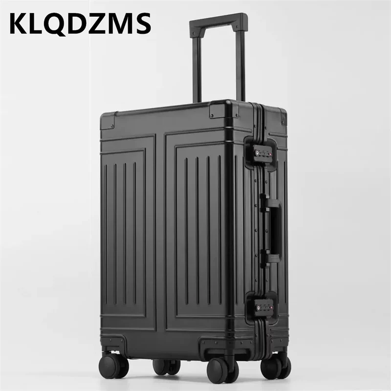 KLQDZMS 20 "24" 26 "29 Inch Rolling Luggage With All Aluminum Magnesium Alloy Boarding Case High-quality Business Suitcase
KLQDZMS 20 "24" 26 "29 Inch Rolling Luggage With All Aluminum Magnesium Alloy Boarding Case High-quality Business Suitcase