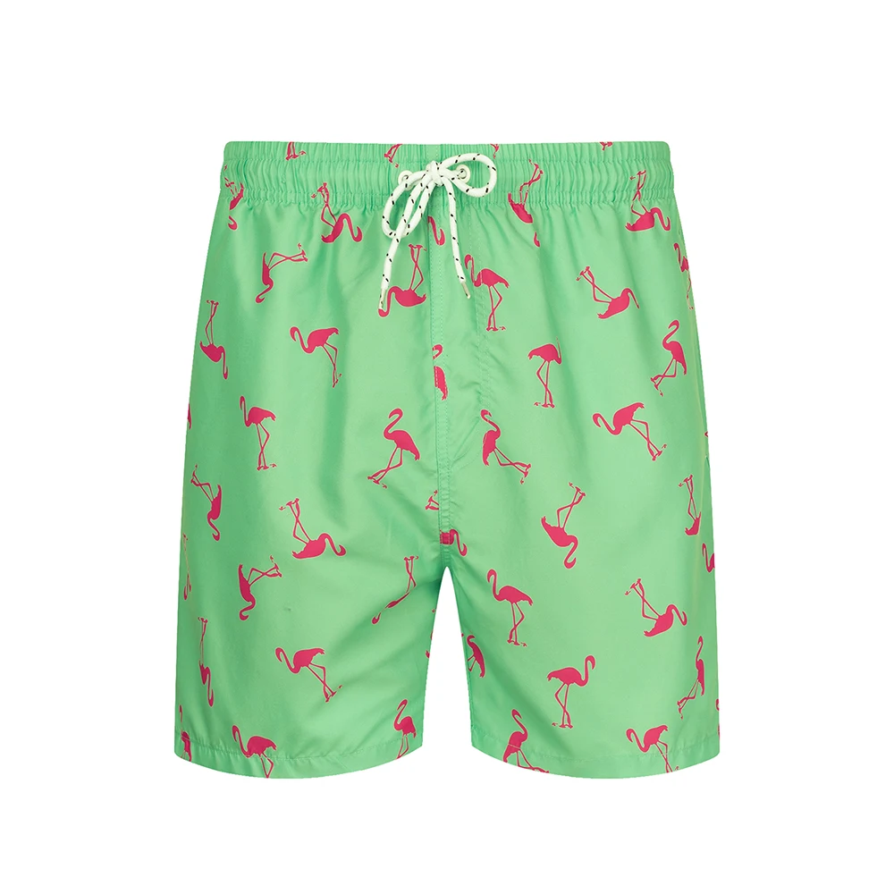Men’s Swim Trunks Quick Dry Beach Shorts with Mesh Lining, Flamingo Print Summer Swimwear for Vacation
Men’s Swim Trunks Quick Dry Beach Shorts with Mesh Lining, Flamingo Print Summer Swimwear for Vacation