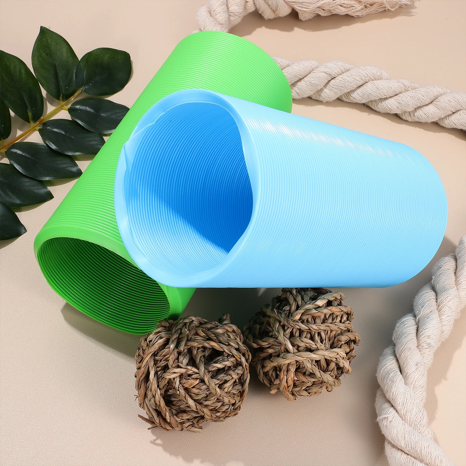 Hamster Tunnel Tube Set Hand-Woven Grass Balls Encouraging Active Play Hiding Training Cage Accessories Hamster Plastic Tunnels 
Hamster Tunnel Tube Set Hand-Woven Grass Balls Encouraging Active Play Hiding Training Cage Accessories Hamster Plastic Tunnels