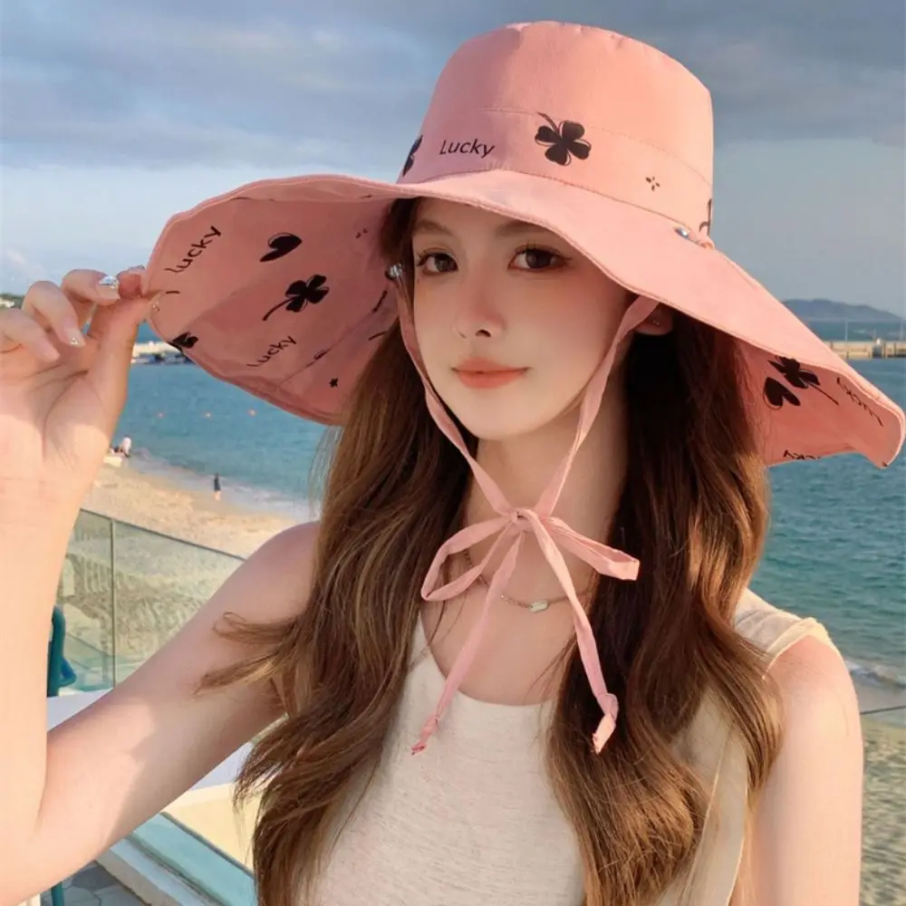 1 Pc Fashion Wide Brim Sun Hat Elegant Seaside Beach Cap Spring Summer Sunshade Fisherman Hat For Women
1 Pc Fashion Wide Brim Sun Hat Elegant Seaside Beach Cap Spring Summer Sunshade Fisherman Hat For Women