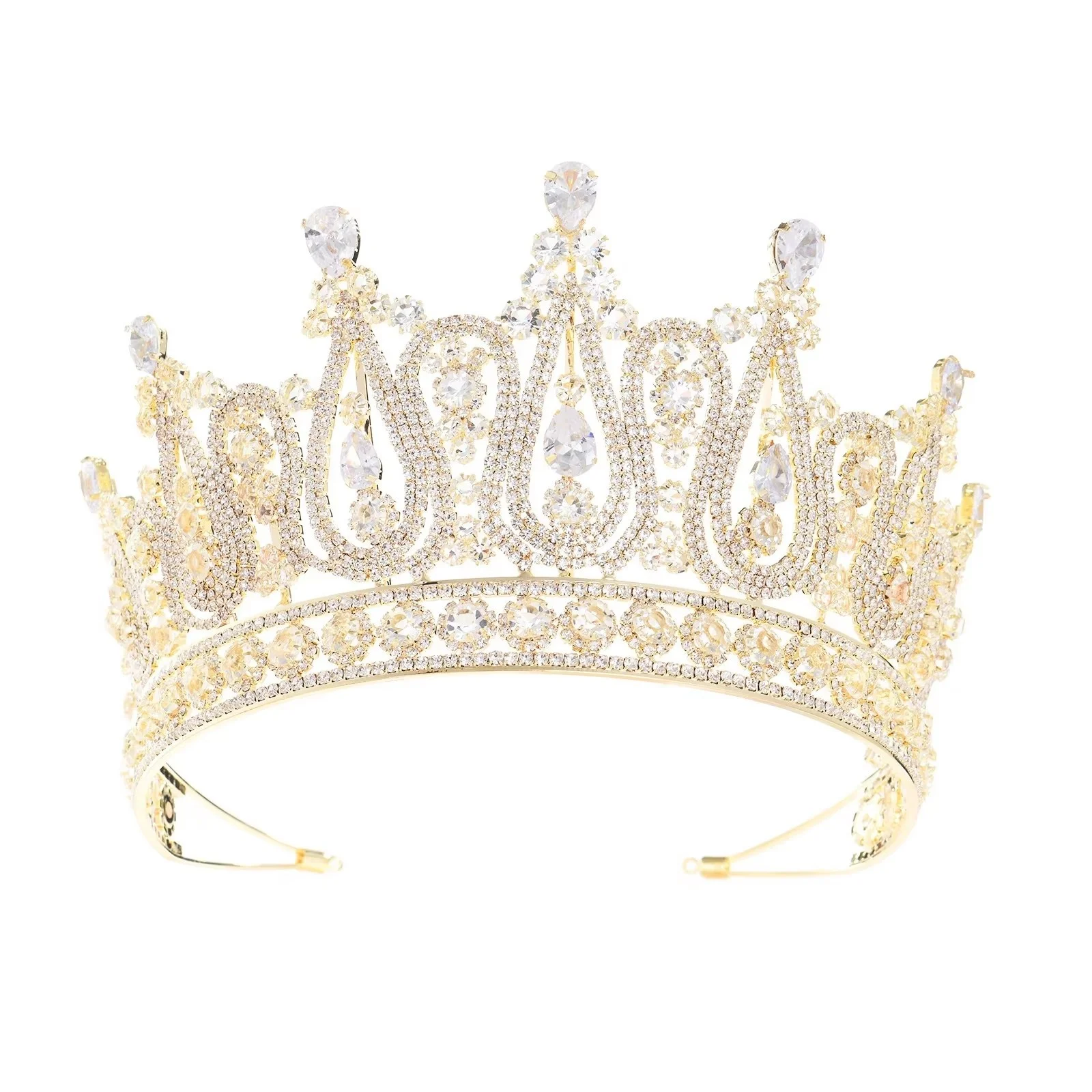 Luxury Queen Crowns For Pageant Crystal Zirconia Bridal Tiara Crown For Party Bride Wedding Hair Jewelry Headdress Corona Para
Luxury Queen Crowns For Pageant Crystal Zirconia Bridal Tiara Crown For Party Bride Wedding Hair Jewelry Headdress Corona Para
