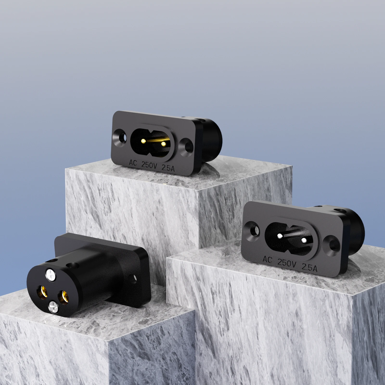 Monosaudio IB73 Pure Copper 24k Gold Plated Plug IEC320 C7 Power Socket Connector AC 250V 2.5A Socket AC Power Outlet Connector
Monosaudio IB73 Pure Copper 24k Gold Plated Plug IEC320 C7 Power Socket Connector AC 250V 2.5A Socket AC Power Outlet Connector