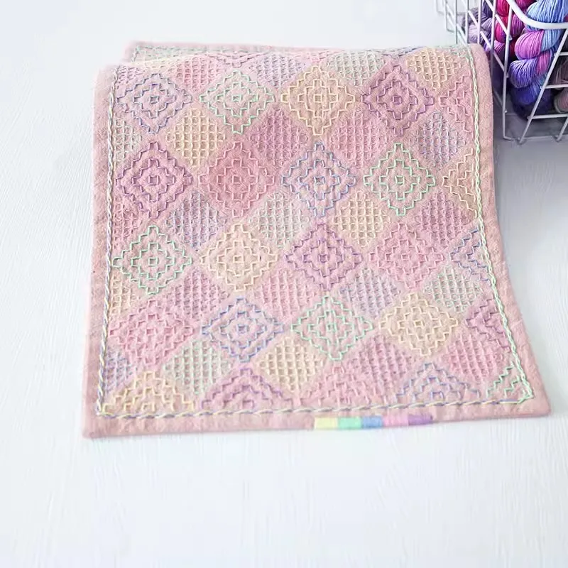 Набор для вышивки сашико, набор для самостоятельного изготовления вышитых подставок под чашки и салфеток, узор «На удачу», подарочный набор для домашнего декора
Набор для вышивки сашико, набор для самостоятельного изготовления вышитых подставок под чашки и салфеток, узор «На удачу», подарочный набор для домашнего декора