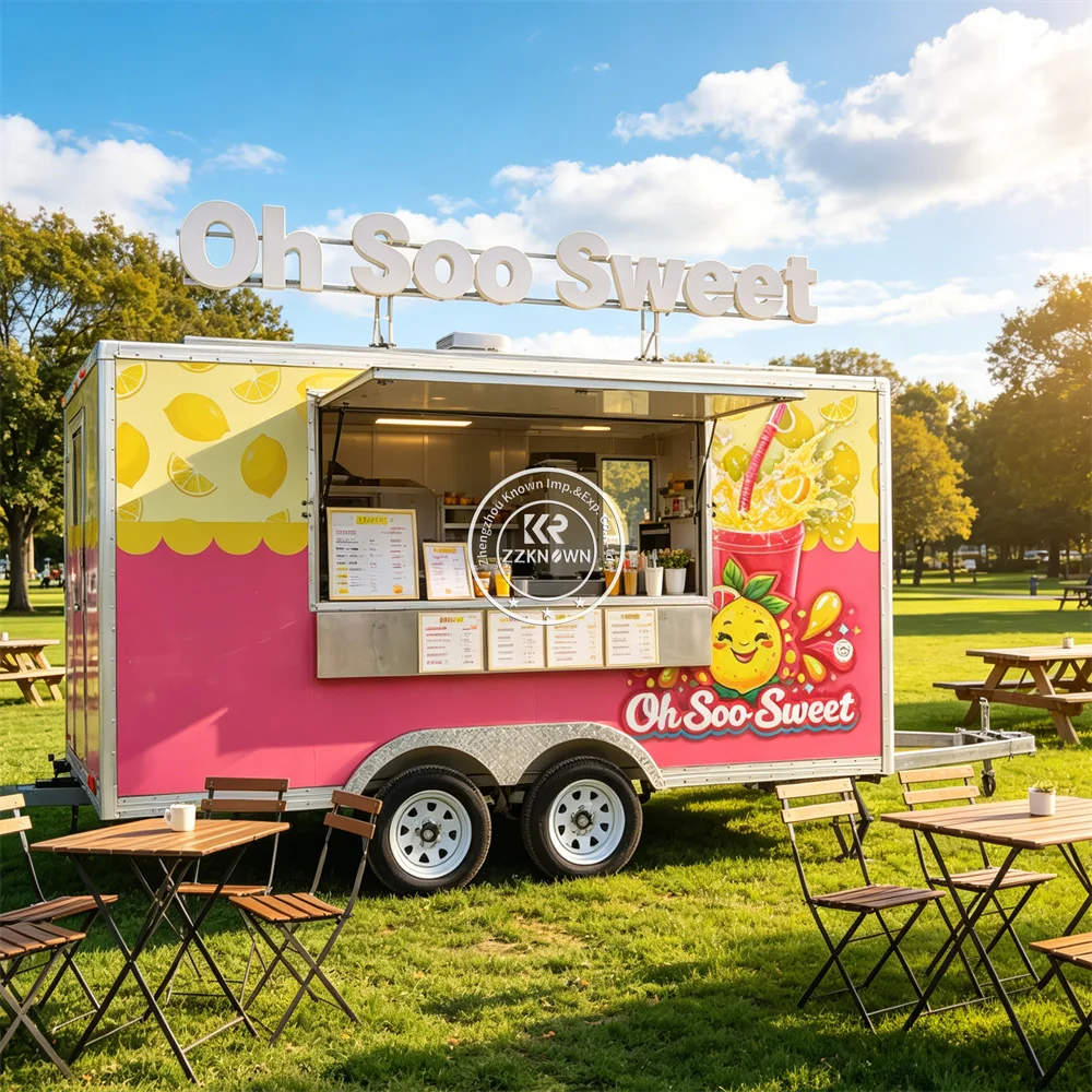 Concession Crepe Waffle Food Truck Coffee Trailer Ice Cream Cart Custom Mobile Pizza Burger Food Trailer With Fully Equipped
Concession Crepe Waffle Food Truck Coffee Trailer Ice Cream Cart Custom Mobile Pizza Burger Food Trailer With Fully Equipped