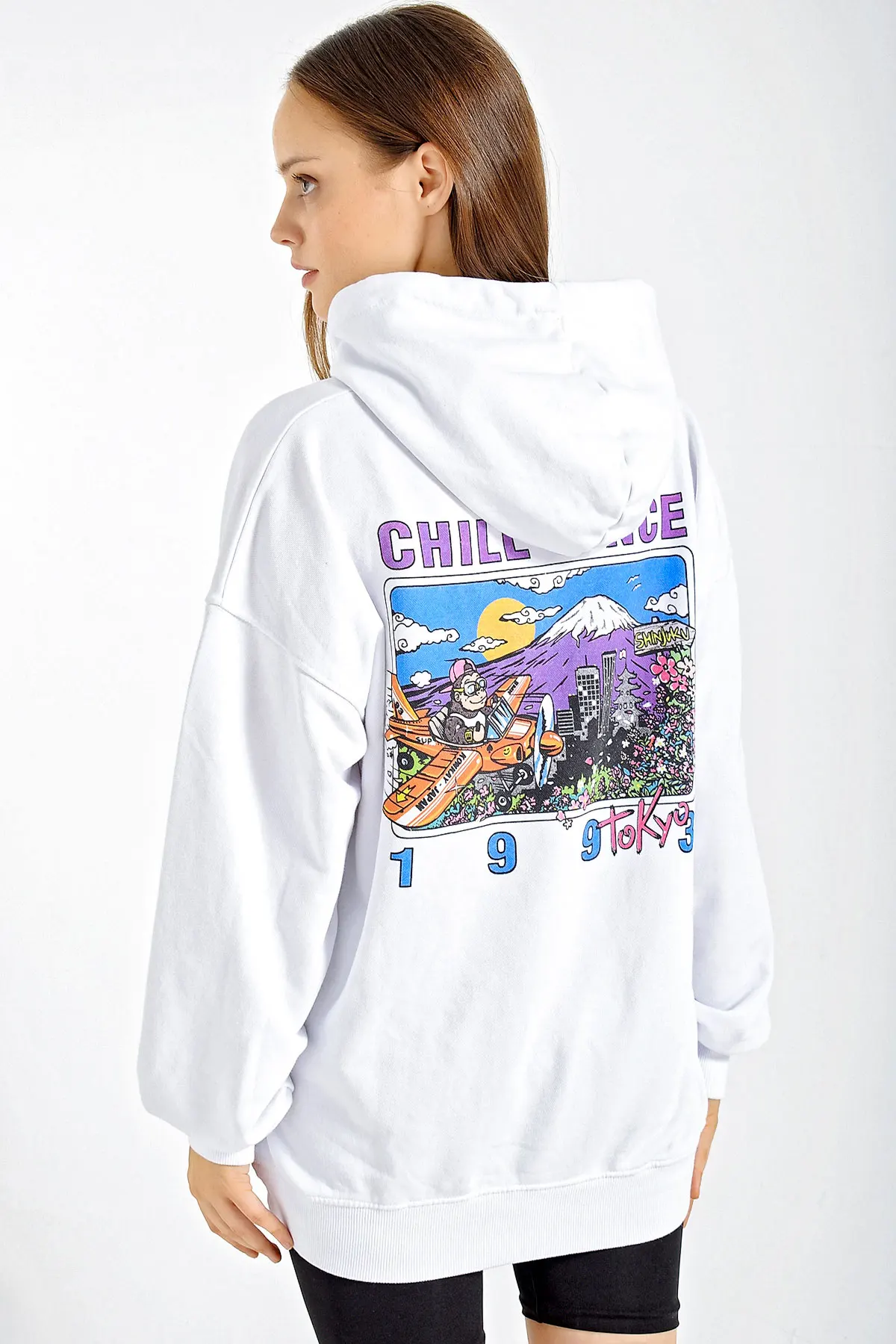 Printed SweatshirtKapüşonlular Large Size Sweater Women Pullover Gothic Autumn 2021 Women 'S Clothing Long-Sleeve Top Худи
Printed SweatshirtKapüşonlular Large Size Sweater Women Pullover Gothic Autumn 2021 Women 'S Clothing Long-Sleeve Top Худи