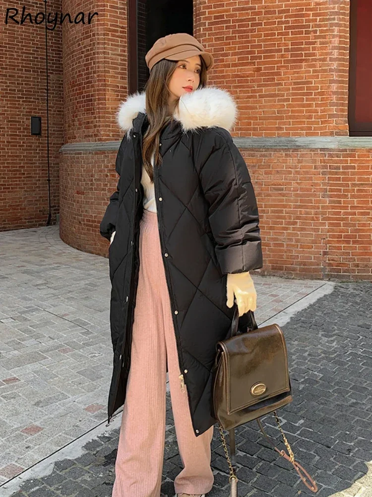 Parkas Women Winter Long Style Coats Solid Ins Patchwork Hooded Fluffy Plus Velvet Loose Fit High Street Warm All-match Elegant
Parkas Women Winter Long Style Coats Solid Ins Patchwork Hooded Fluffy Plus Velvet Loose Fit High Street Warm All-match Elegant