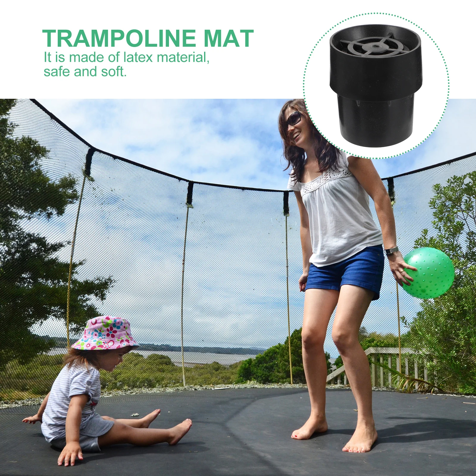 10pcs Rubber Feet Pads Black Color Furniture Protectors Chair Leg Covers Table Feet Mat Trampoline Leg Guards Anti Skid Noise
10pcs Rubber Feet Pads Black Color Furniture Protectors Chair Leg Covers Table Feet Mat Trampoline Leg Guards Anti Skid Noise