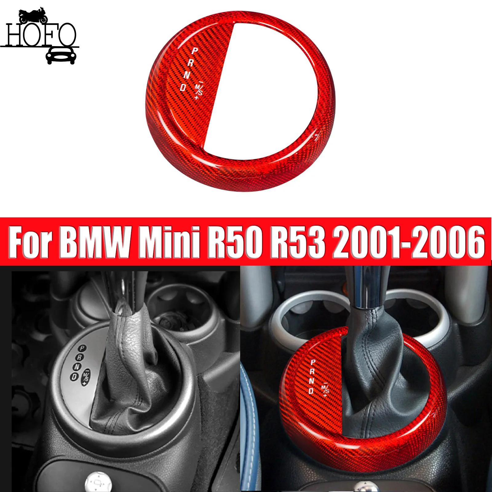 For Mini Cooper R50 R53 01-06 RED REAL HARD Carbon Gear Shift Panel Cover Trim
For Mini Cooper R50 R53 01-06 RED REAL HARD Carbon Gear Shift Panel Cover Trim