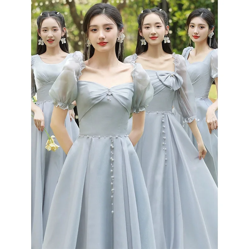 ey Maids Dr Long Simple Sle for Plump Girls Sister's Gown Slimming Fairy T Quali Par Wear ort Sve Princ...
ey Maids Dr Long Simple Sle for Plump Girls Sister's Gown Slimming Fairy T Quali Par Wear ort Sve Princ...